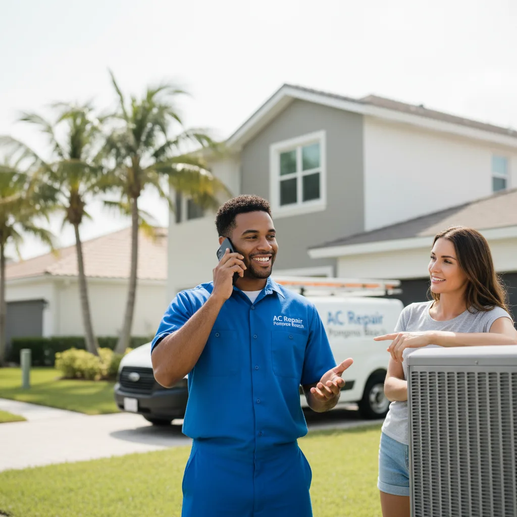 AC Repair Pompano Beach customer support in Center Barnstead